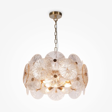 Corp de iluminat suspendat Aster Ø 62.6 cm E14 - Bronz
