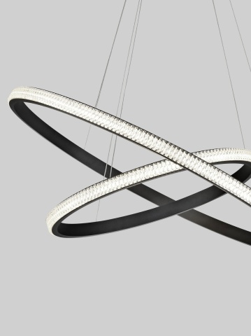 Corp de iluminat suspendat Nager Negru Ø67 x H 120 cm