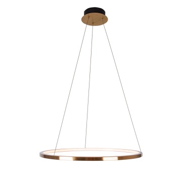 Corp de iluminat suspendat Queen 70cm auriu periat