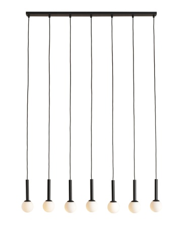 Corp de iluminat suspendat Riu 7xG9 - Negru