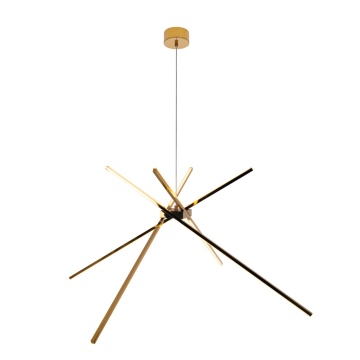 Corp de iluminat suspendat Spider auriu