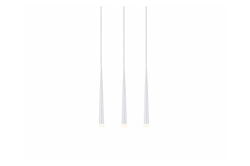 Corp de iluminat suspendat Stylo 3 - Alb