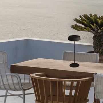 Lampă portabilă exterior Lucca 3000K - Negru mat