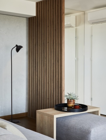 Lampadar Geti Negru / Auriu Ø22 x H 150 cm
