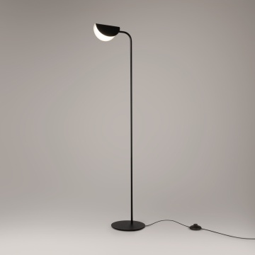 Lampadar Mollis H 140 cm G9 - Negru