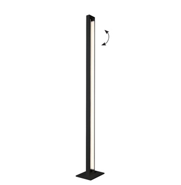 Lampadar Tiffany - Negru