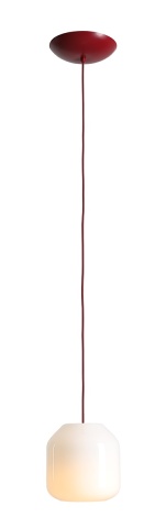 Pendul Flask 18 cm 1xE14 - Vișiniu
