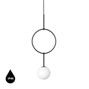 Pendul ISUULLA A black IP44, negru