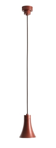 Pendul Kibo Ruginiu 10 cm 1xGU10