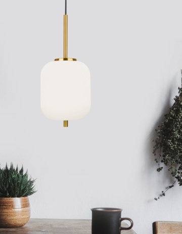 Pendul Lato Opal / Auriu Ø16,5 x H 120 cm
