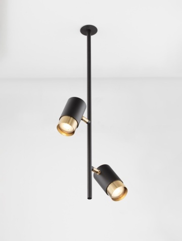 Pendul Pongo Negru / Auriu Ø5,9 x H 64,6 cm