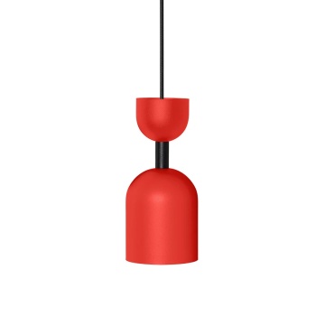 Pendul SUPURU red-orange with black tube, red-orange (vermilion ral 2002)