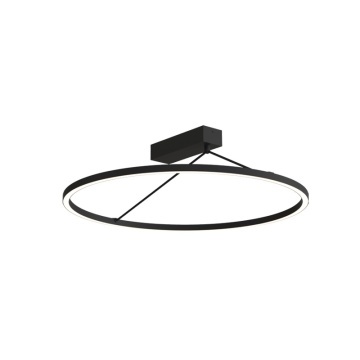 Plafonieră Anello Sottile LED 3000K - Negru