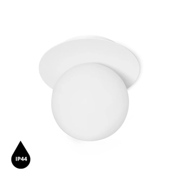 Plafoniera BORRA A White IP44, alb