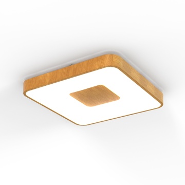 Plafoniera Coin 80W 2700K-5000K - Lemn