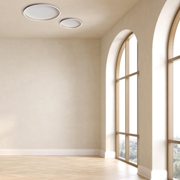 Plafonieră Disco Lumina LED 2700-3000-4000K - Argintiu