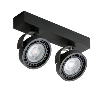 Plafoniera Jerry 2 230V - Negru