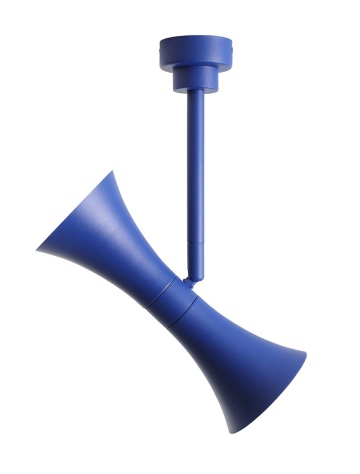 Plafoniera Kibo 2 Albastru cobalt 24 cm 1xGU10