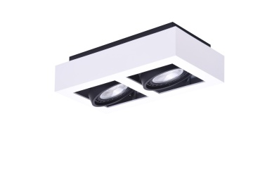 Plafoniera Nikea 2 Es111 Wh/Bk - Alb / Negru