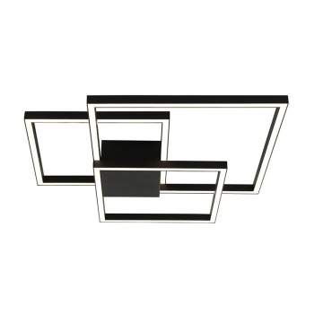 Plafonieră Quadro Luce LED 3000K - Negru
