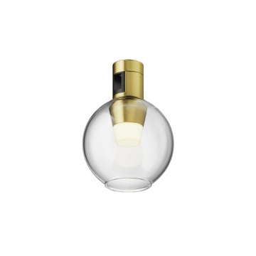 Proiector pentru sina Sistem Flarity - Ø 8.5 cm, 2700K Auriu