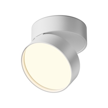 Spot aplicat Onda - Ø 12 cm, 3000K, Alb