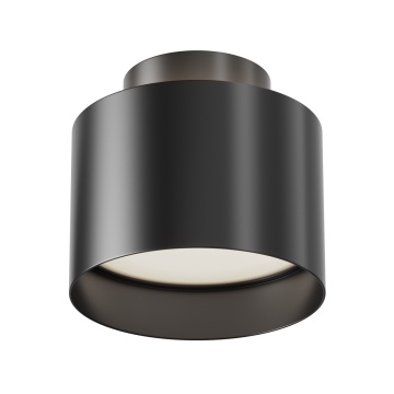 Spot aplicat Planet - Ø 10 cm, 4000K, Negru