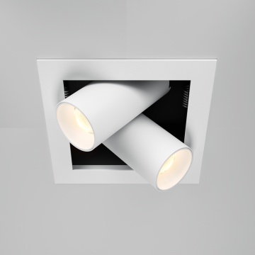 Spot incastrat Magnum - L 11.2 x l 11.2 cm, 3000K, Alb