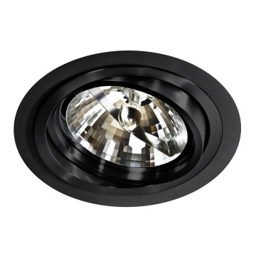 Spot încastrat Stan 1 Bk/Bk - Negru
