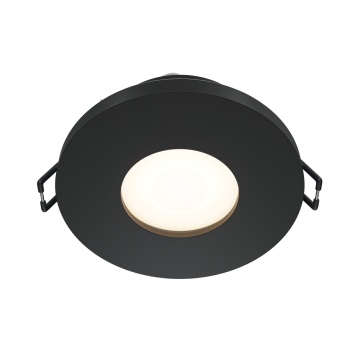 Spot incastrat Stark - Ø 8.4 cm, Negru, GU10