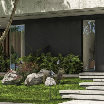 Stâlp exterior Lucca 3000K - Grafit