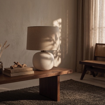 Veioză Fino 26149 1XE27 40W – alb ceramică