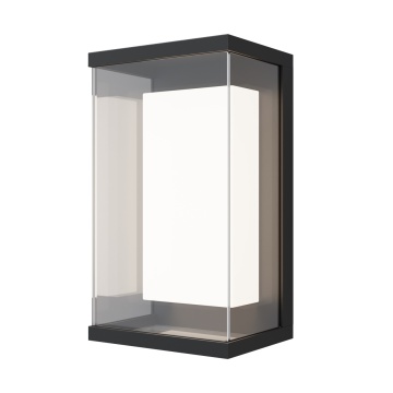 Aplică Baker Street H 26.5 cm 3000K - Negru