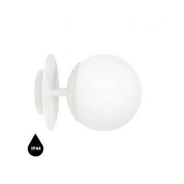 Aplică de perete PLAAT C white IP44, alb