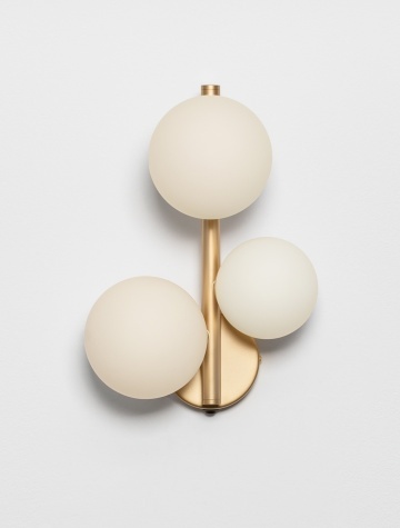 Aplica Odillia Opal / Gold Matt 23 x 19 x 32 cm