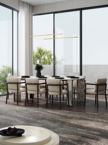 Corp de iluminat suspendat Brillia Auriu 161 x 7,2 x 140 cm