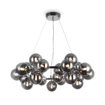 Corp de iluminat suspendat Dallas Ø 69 cm G9 - Crom