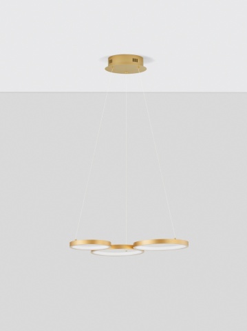 Corp de iluminat suspendat Magnus Auriu 55 x 51,5 x 120 cm