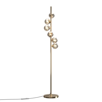 Lampadar Dallas H 150 cm G9 - Auriu