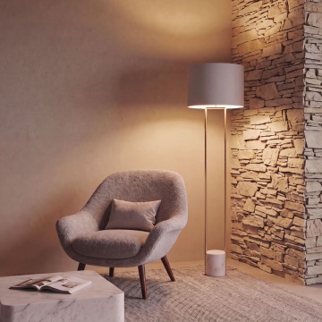 Lampadar Nexor 26159 1XE27 40W – alb marmură