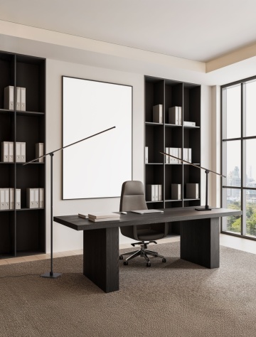 Lampadar Tenso Negru 120 x 20 x 144 cm