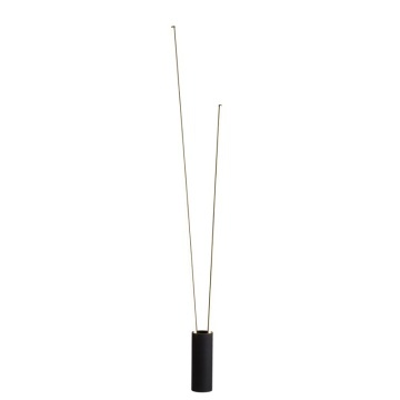 Lampadar Vertical 44W 3000K - Negru