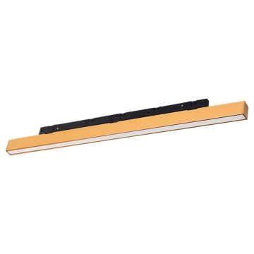 Modul liniar LED sina magnetica 6mm Ultra Slim Momentum - 6W, 3000K, Alamă