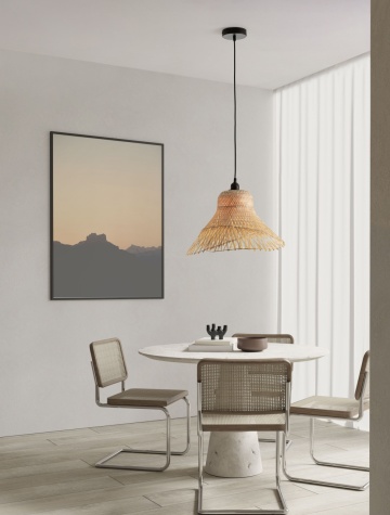 Pendul Aura Negru Ø45 x H 150 cm