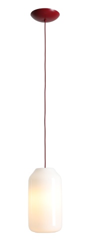 Pendul Flask 19 cm 1xE27 - Vișiniu