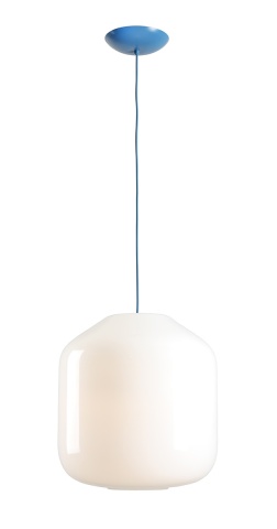 Pendul Flask 40 cm 3xE27 - Albastru safir