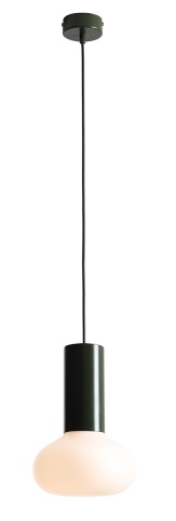 Pendul Flo 19 cm 1xE14 - Verde mușchi