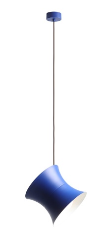 Pendul Kibo IV Albastru cobalt 25 cm 1xE27