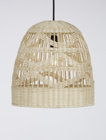 Pendul Marlo Natural / Negru Ø30 x H 185 cm