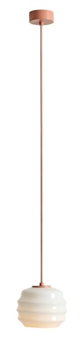 Pendul Puff 16 cm 1xE27 - Coral